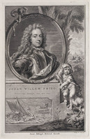 KG 07151
<br/>
Portret Johan Willem Friso prins van Oranje
<br/>
<em>Tanjé, Pieter (1701/1702-1761)</em>